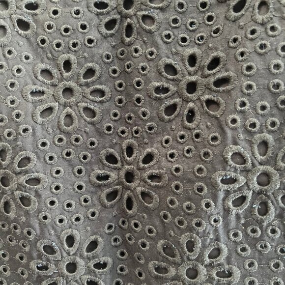 J. Crew Women's No.2 Pencil Pointelle Navy Blue Lined Cotton Skirt, Size 4 - Picture 2 of 10